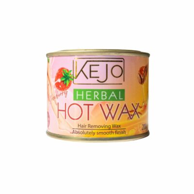 KEJO Strawberry Hot Wax - [200g] - [S] - [10 wax strips FREE]